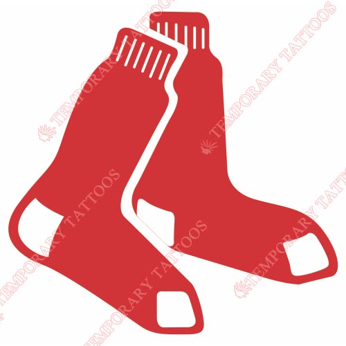 Boston Red Sox Customize Temporary Tattoos Stickers NO.1475